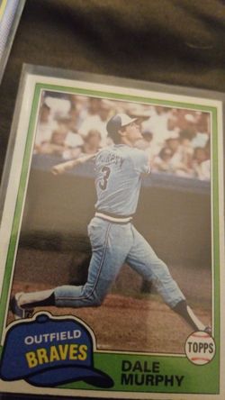 DALE MURPHY Baseball card