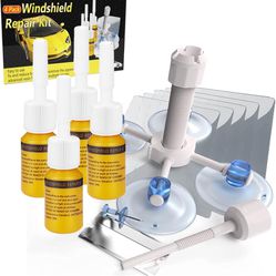 4 Pack Windshield Repair Kit