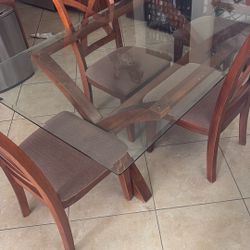 Glass Dining Table