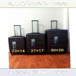 Flexible Luggage System 3 Piece Expandable Design picture understand