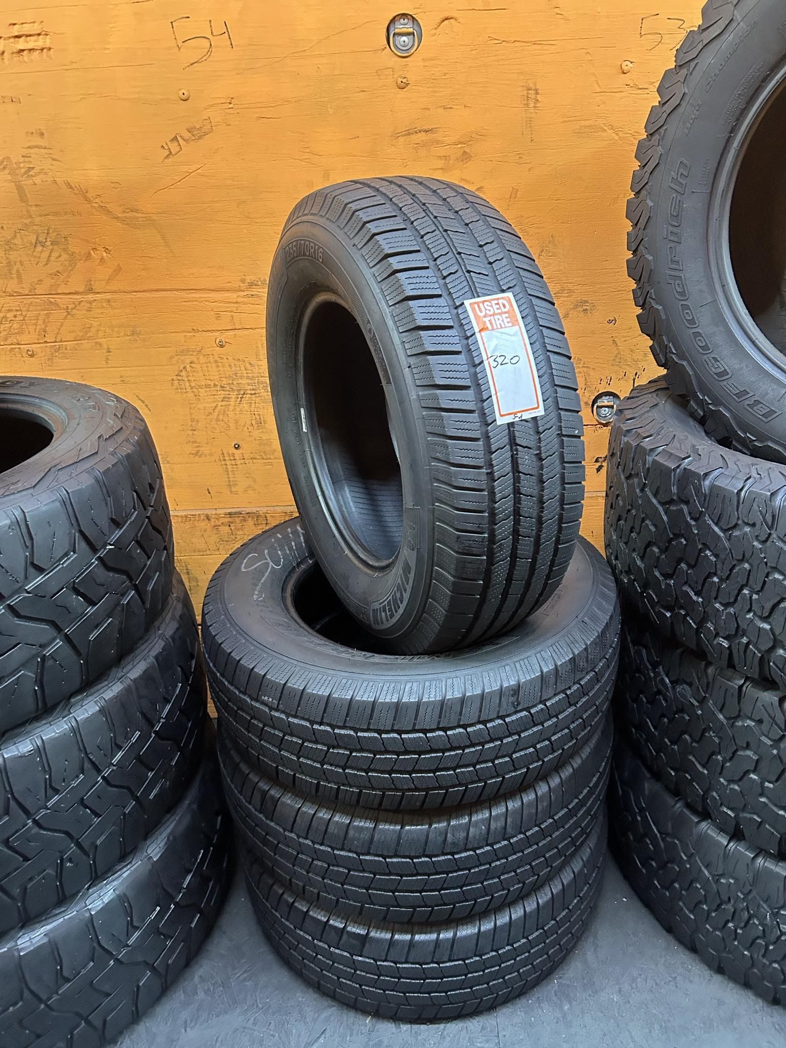 235/70R16 Michelin Defender LTX Full Tire Set