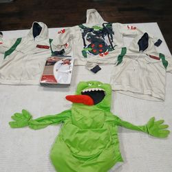 Family Ghostbusters Halloween Costume Set