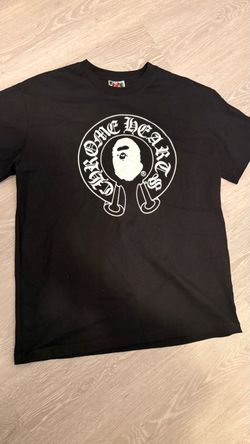Bape chrome heart tshirt tee