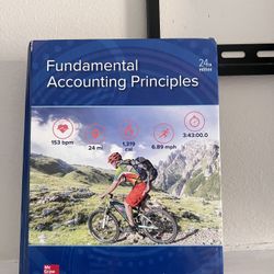 Fundamental Accounting Principles 24th Edition - Textbook