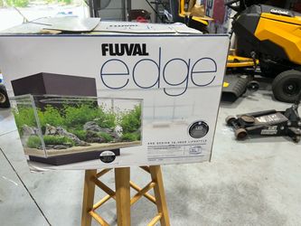 Fluval edge aquarium