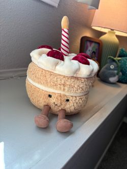 Jellycat birthday cake