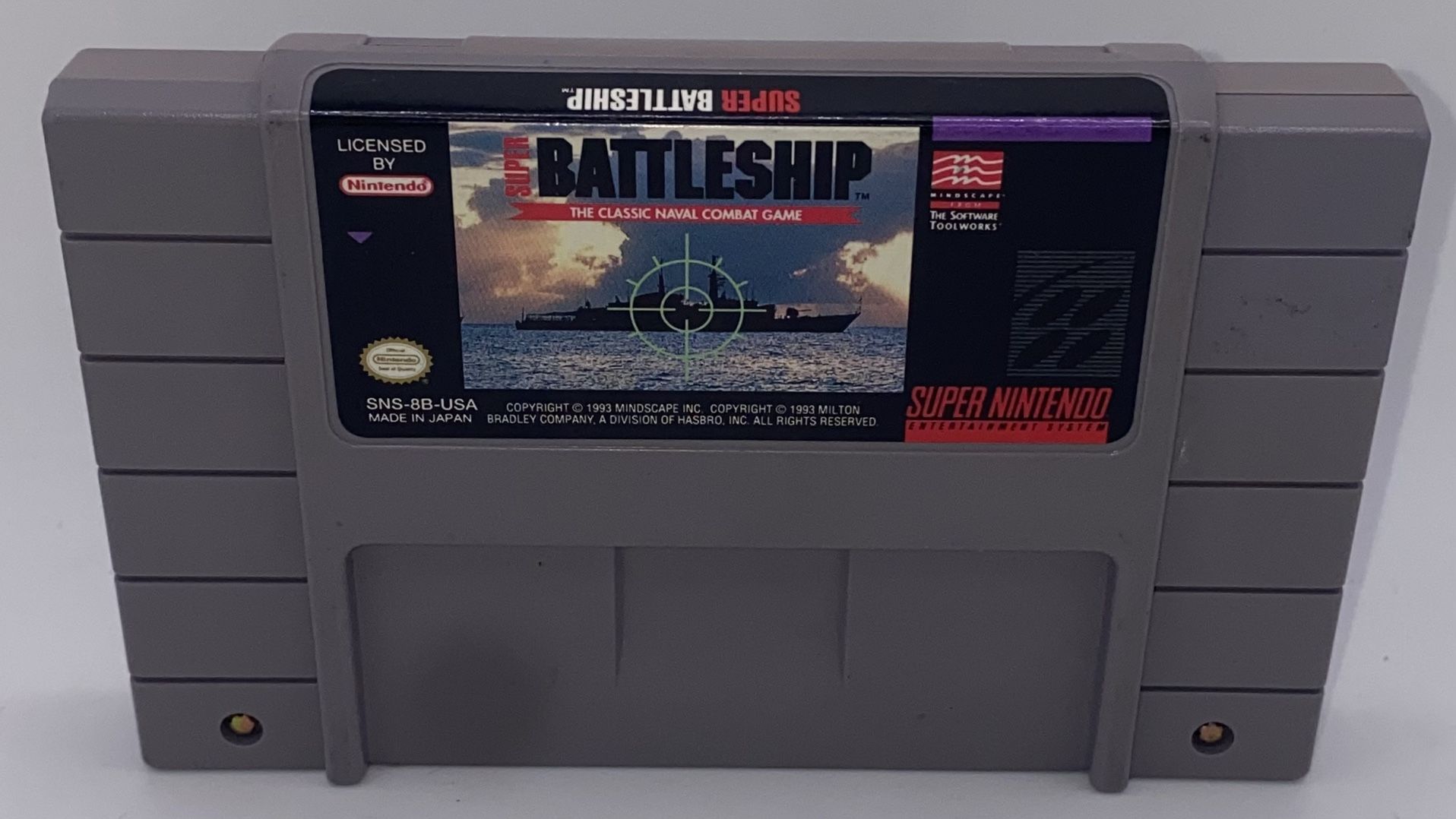 Super Battleship (Super Nintendo Entertainment System, 1993) ONLY CART/TESTED