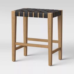 Ceylon Woven Backless Counter Stool SET (x2)