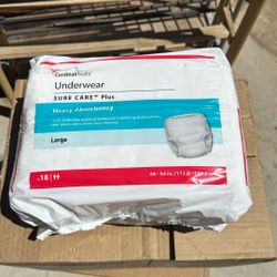 5 Cajas. De Panales Para Adultos  Cada Caja Tiene  4 Bolsas De 18 Panales   $30 Cada. Caja 