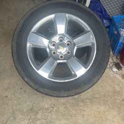 20 Inch rim and tires