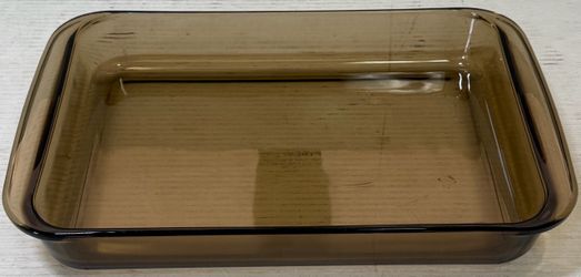Vintage PYREX Amber Baking Dish #233-N 33x23x5cm