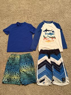 Under Armour and IZOD Boys Swimwear Lot - Size 7