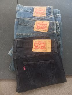 Levi's 501 Jeans Bundle W34 L32