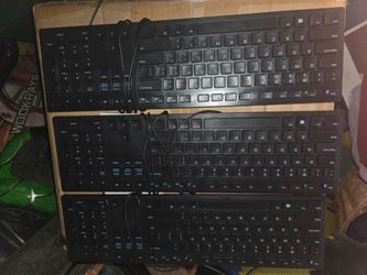 Dell KB216 wired multimedia keyboards (4 of them)
