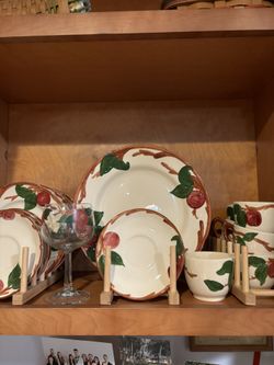 Franciscan Apple Earthenware 4 Sets Plus Bonus Pieces