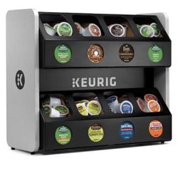 Keurig Premium 8-Sleeve K-Cup Pod Merchandiser Storage Rack