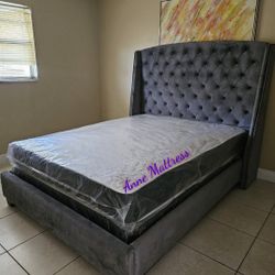 NEW QUEEN MATTRESS AND BOX SPRING 😉 100% QUALITY & CONFORM 👌