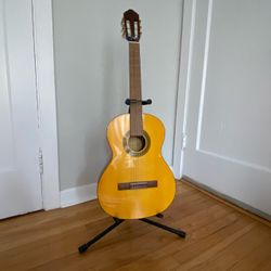 Lucero Classical Guitar LC100 and stand