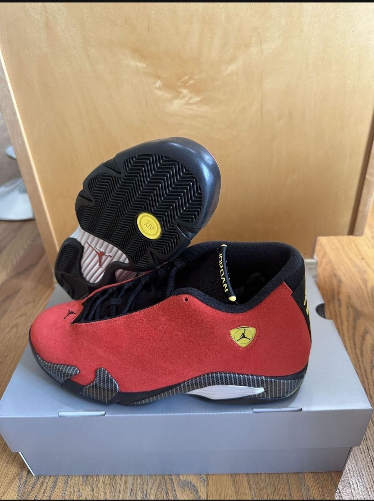 Air Jordan 14 Retro Ferrari (2025) IF5015-600 Size 12 Brand New 