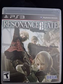 Resonance of fate CIB ps3
