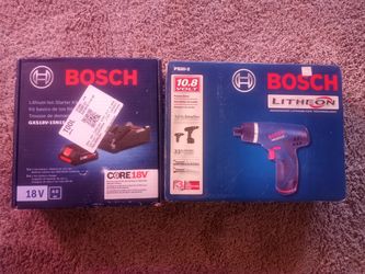 Bosch Pocket Driver And Charger 