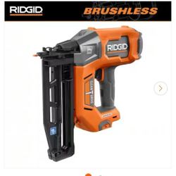 RIDGID
18V Brushless Cordless 16-Gauge 2-1/2 in. Straight Finish Nailer (Tool only)
