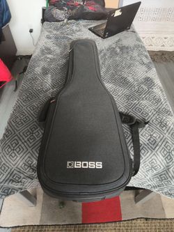 First Act Black & White Electric Guitar + Hard Shell Case - Perfect Beginner Setup