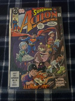 Action Comics #657 Newsstand Edition (1990 DC Comics)