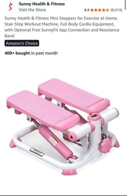Mini stair stepper elliptical