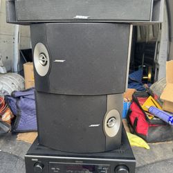Bose 301 Speaker + Center + DENON Receiver 