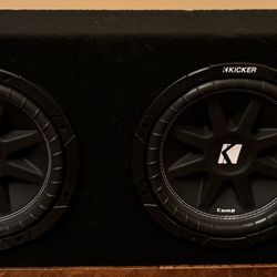 Kicker Comp 10” Subs In a Ported Custom Box
