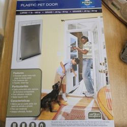 New Large Dog Door.