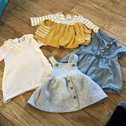 0-3 Month Dresses 