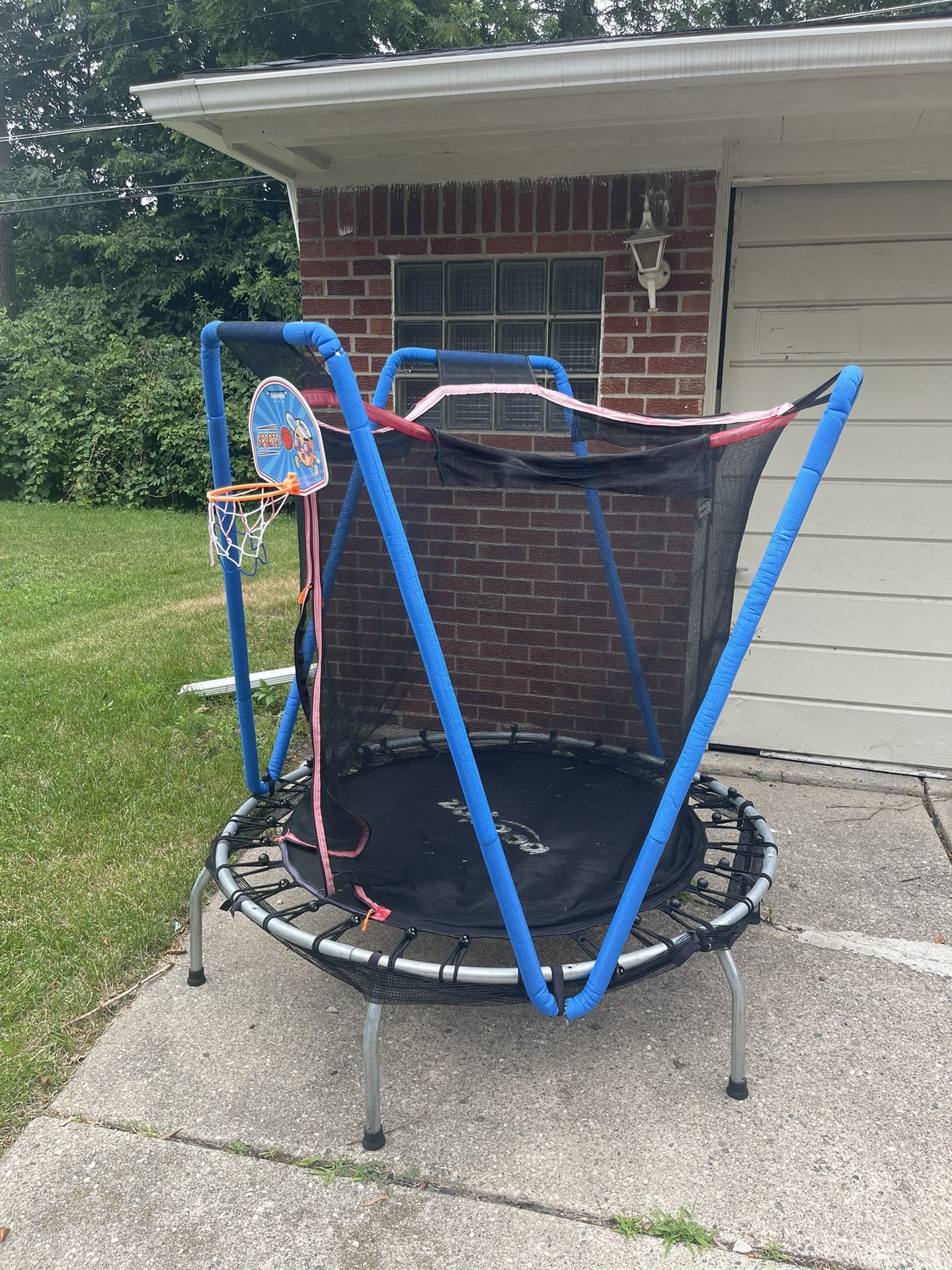 Kids Swing And Jumping