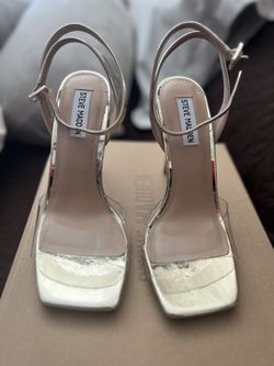 Steve Madden Gold Heels