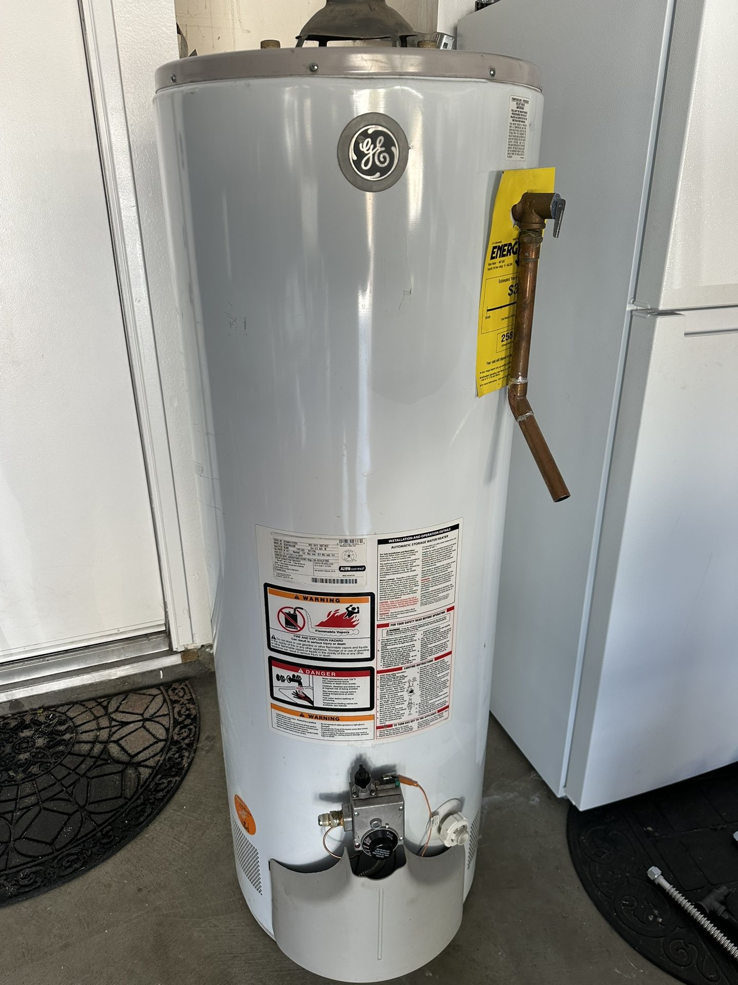 48 Gallon Gas Water Heater (Used)