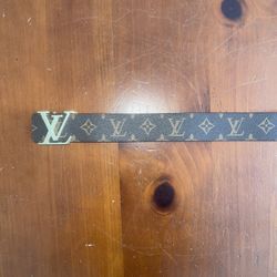 Louis Vuitton Monogram Belt 🔥 Brown/Gold — Brand New