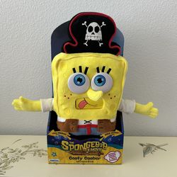NEW! Search for Squarepants Movie / SpongeBob Goofy Goober Interactive Plush Toy