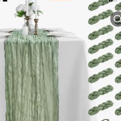 Table Cloths, Chairs Sashes, Runners