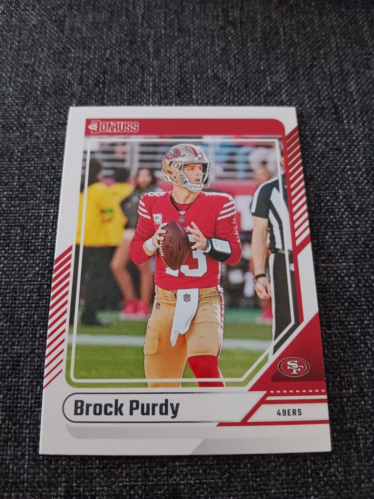 Near Mint, Brock Purdy Card. Asking $3. Please Check Out All My Stuff.