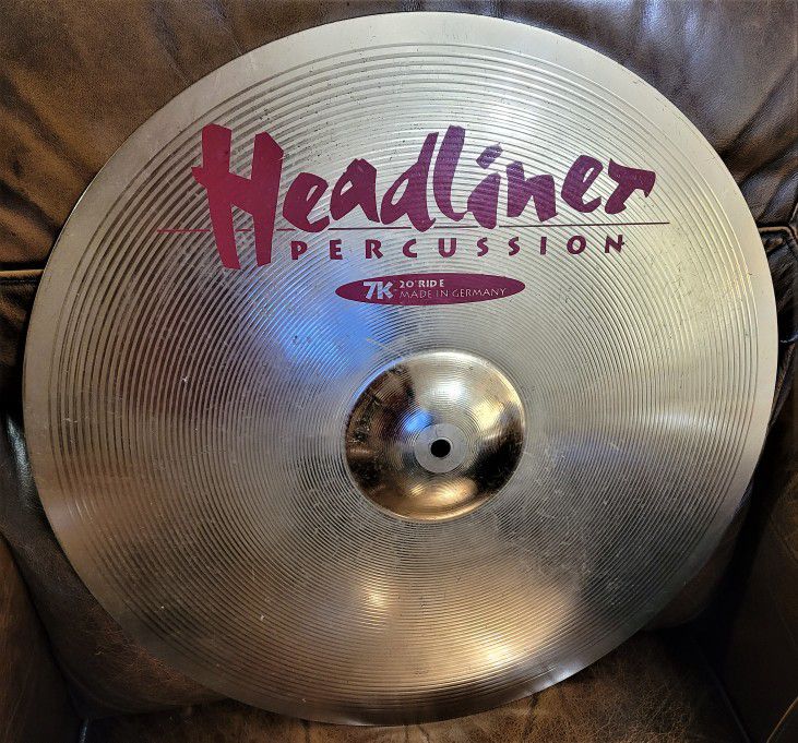 Meinl Headliner Percussion 7K Cymbals
