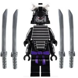NEW LEGO NINJAGO LORD GARMADON LEGACY MINIFIG 70(contact info removed)4 minifigure figure