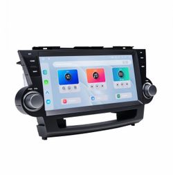 Dasaita Car Stereo Radio Toyota Highlander 2007 2008 2009 2010 2011, Wireless Apple CarPlay Android Auto, 10.33” Touch Screen Head Units