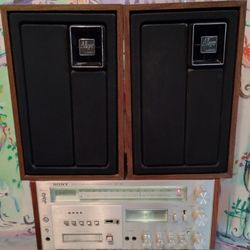Vintage Vintage Sony HST-48 Receiver 8-Track Player Made in Japan