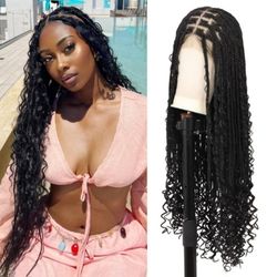Lace Front Braided Human Hair