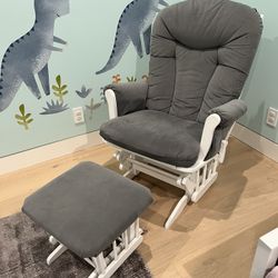 Dutalier 120 Series Glider (Rocking Chair) & Ottoman