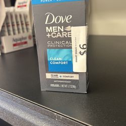 Dove Men, Care, Clinical Protection, Clean And Comfort 72 Hour Protection Deodorant