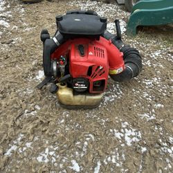 Ebz 7500 Red Mask Backpack Blower