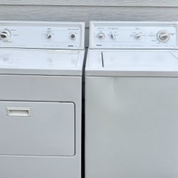 FANTASTIC MATCHING KENMORE WASHER AND DRYER WRINKLE FREE FABRIC 