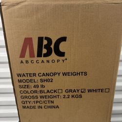 Water Canopy Weights